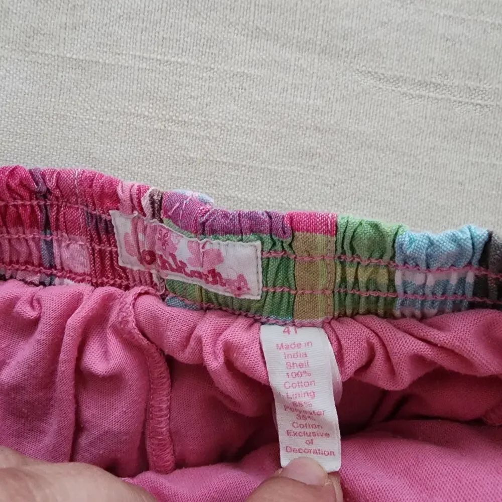 Y2k Oshkosh Patchwork Skirt 4t